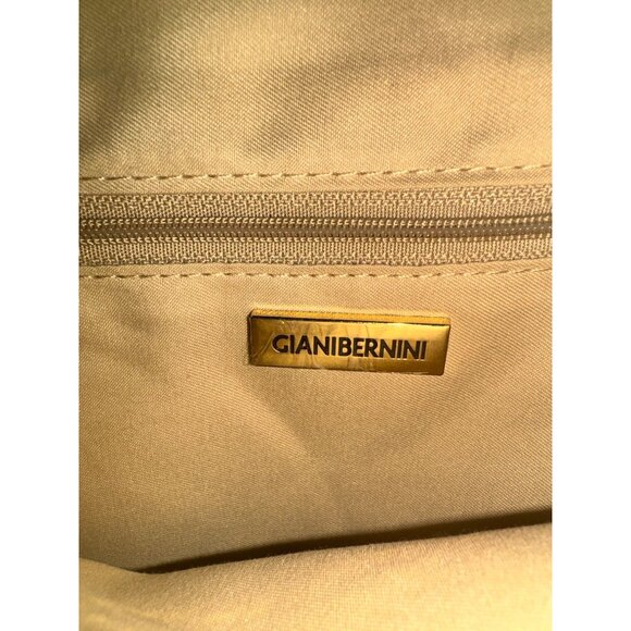 Giani Bernini Multicolor Logo Shoulder Bag Leather Trim & Handles Organizer - Picture 10 of 10